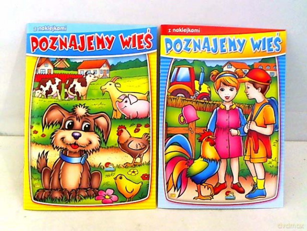 Książeczka Poznajemy wieś 019 58.11.1 40626