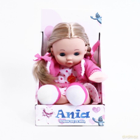 Lalka Ania śpiewa po polsku 31 cm blond 48254