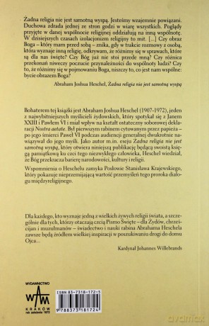 Żadna Religia Nie Jest Samotną Wyspą. Abraham Joshua Heschel i dialog międzyreligijny [KSIĄŻKA]