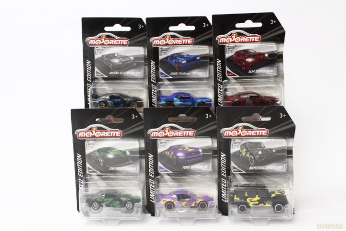 Majorette Limited edition 6 rodz. 205-4027
