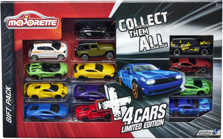 Majorette Limited Edition 9-pak+4 GRATIS 205-4029