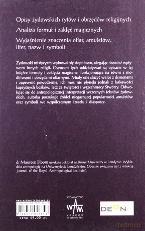 Żydowski Mistycyzm A Magia - Maureen Bloom [KSIĄŻKA]