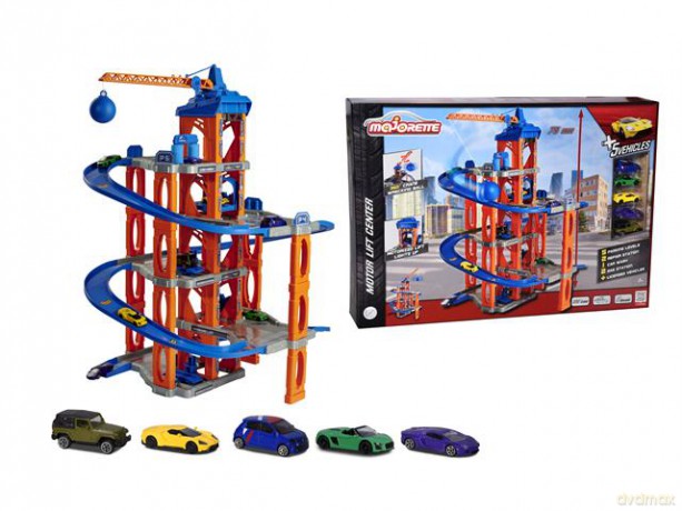 Majorette Motor Lift Center+5 autek 205-9987