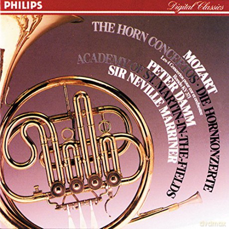 Damm,Marriner,Akademy..: Mozart:Horn Konc. [CD]