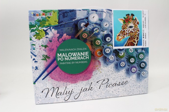 Malowanie po nr 30X40 Żyrafa 1007577