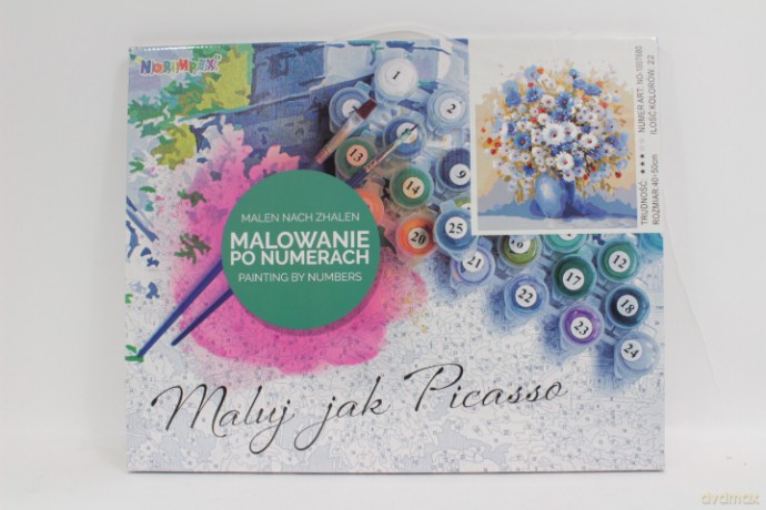 Malowanie po nr Bukiet kwiatów 1007680