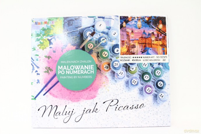 Malowanie po numerach Lampiony 1007475