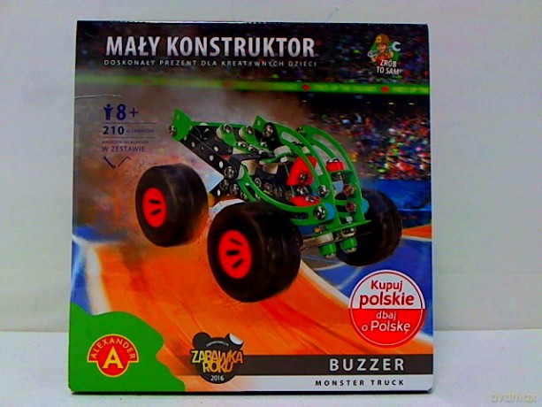 Mały konstruktor Monster Truck-Buzzer 19186