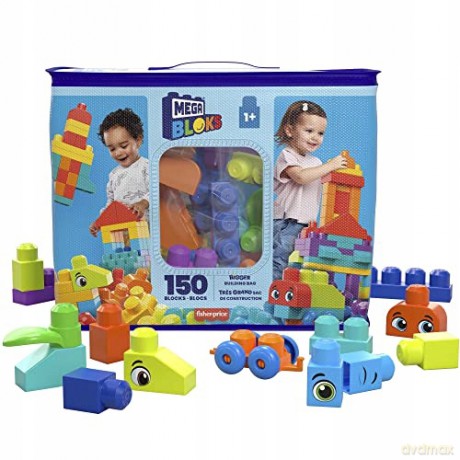 MEGA BLOKS Bigger Bulk torba 150 kl HHM96