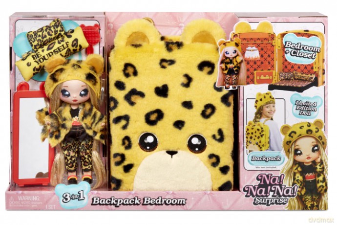 NaNaNa 3w1 lalka+plecak+czapka 575696