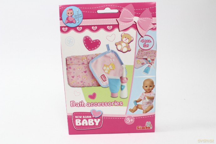 New Born Baby akcesoria do kąpieli 4szt 556-0055
