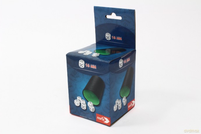 NORIS kubek z 6 kostkami do gry 615-4512