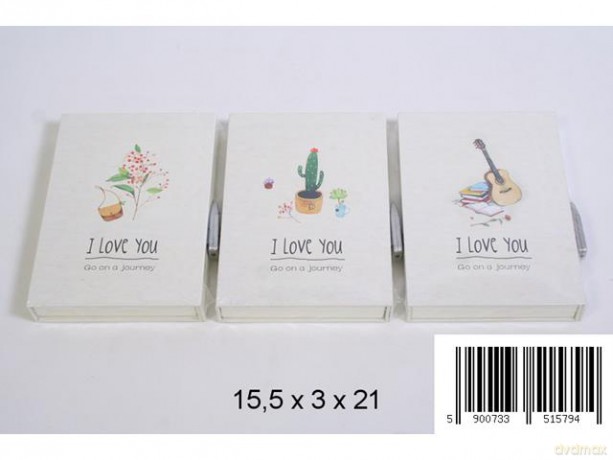 Pamiętnik I love you 0749C 15794