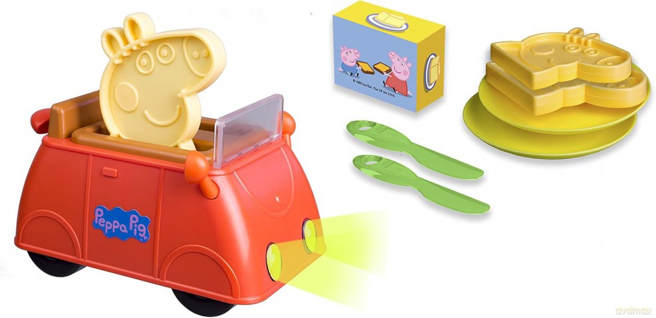 PEPPA PIG auto toster z muzyczką 1684560