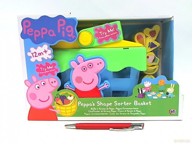 PEPPA PIG muzyczny koszyk-sorter 1684722