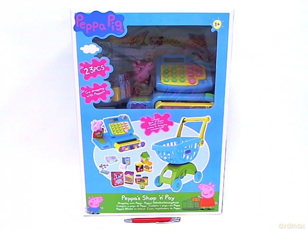PEPPA PIG sklep zestaw kasa+koszyk 1684698 69810/2