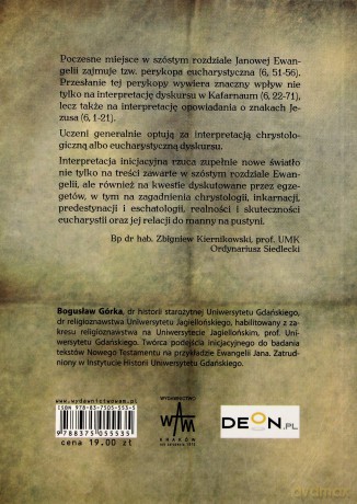 Jezus A Chleb. Interpretacja inicjacyjna J 6,1-71 [KSIĄŻKA]