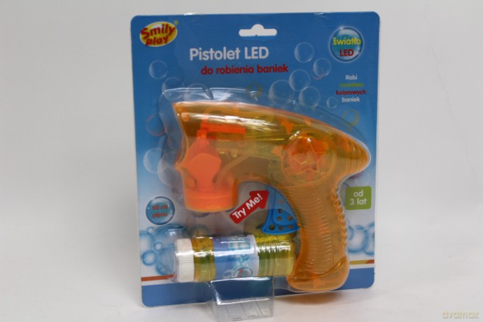 Pistolet LED d/rob.baniek SmilyPlay SP83777 37778