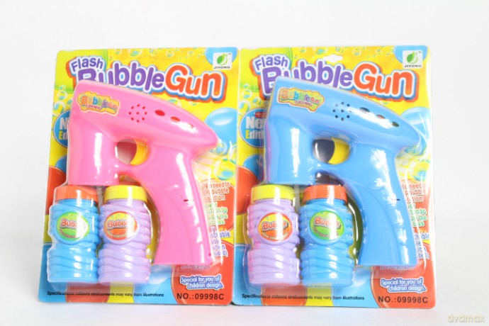 Pistolet na bańki na baterie światło RS-088 00636
