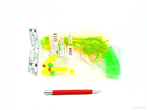 Pistolet na strzałki i kulki w folii 1304344 43449