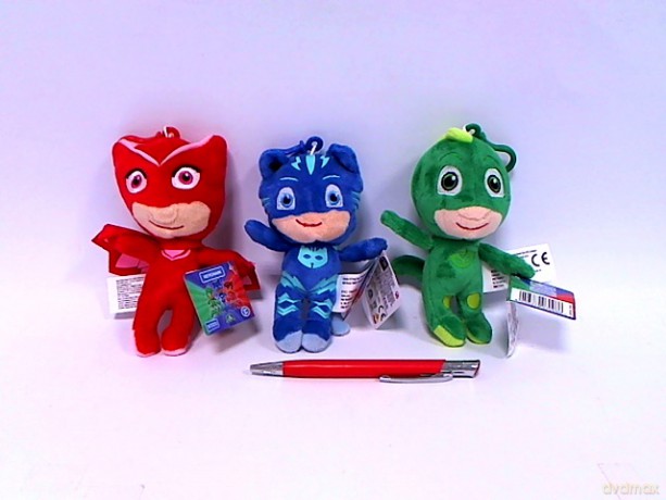 PJ MASKS pluszowy brelok 3rodz 70986