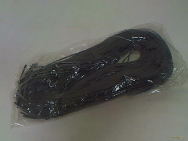 Plecionka czarna 80 cm H0020