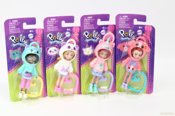 Polly Pocket laleczka z zawieszką HKV98