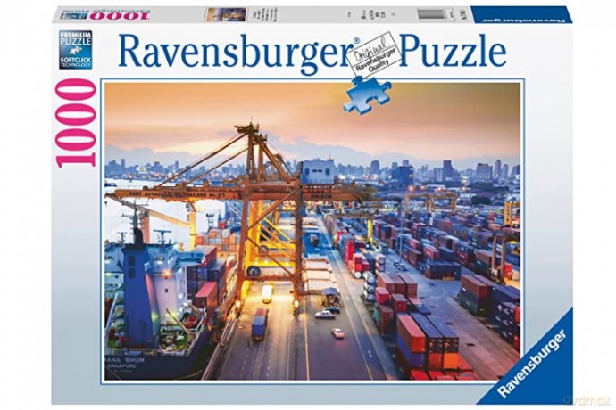 RAV puzzle 1000 Port kontenerowy w Hamburgu 17091