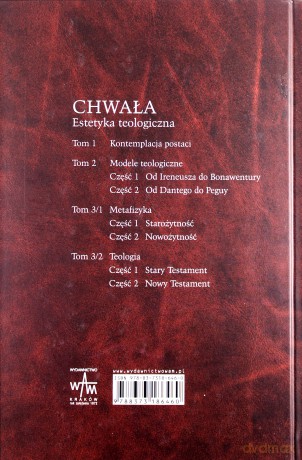 Chwała. Estetyka Teologiczna, I. Kontemplacja postaci [KSIĄŻKA]