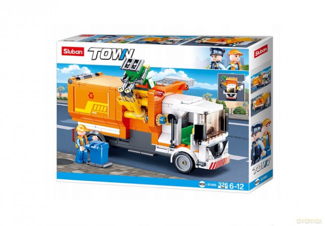 SLUBAN klocki Miasto 326el G185810 44987