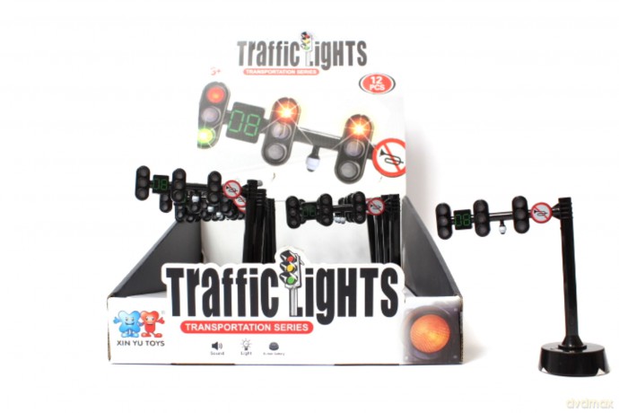 Światła drogowe z bateriami 12szt/box L3541 07077