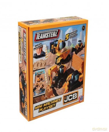 TEAMSTERZ JCB 5 mini maszyn+piasek 1417259 25919