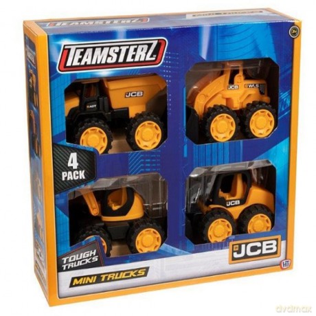 TEAMSTERZ JCB pojazdy budowlane 4pak 1416235 23512
