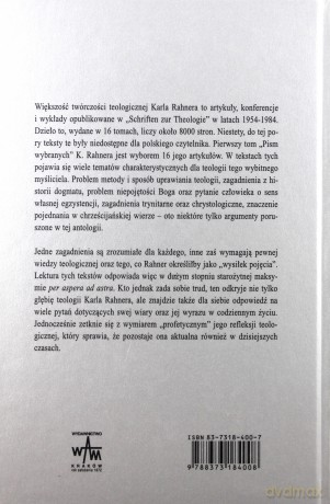 Pisma Wybrane. Tom I - Karl Rahner SJ [KSIĄŻKA]