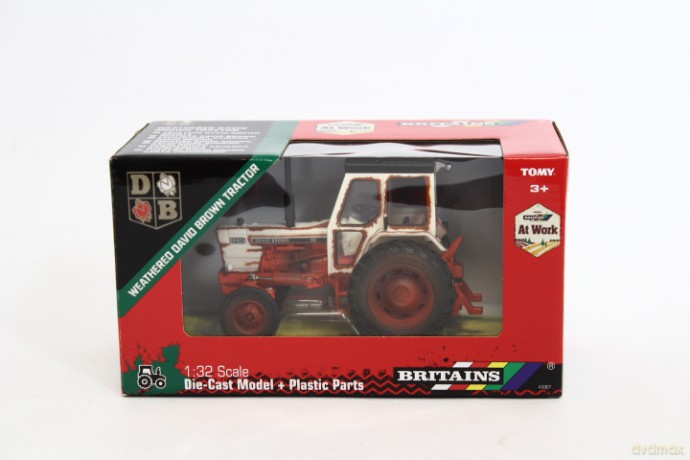 TOMY Britains zardzewiały traktor DavidBrown 43307