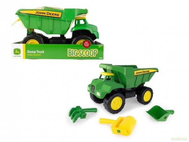 TOMY John Deere duża wywrotka z akcesor.46510