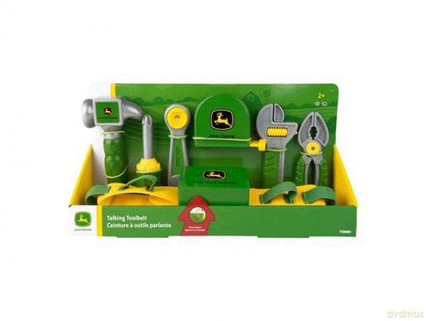 TOMY John Deere pas z narzędziami dźwięk 35070/4