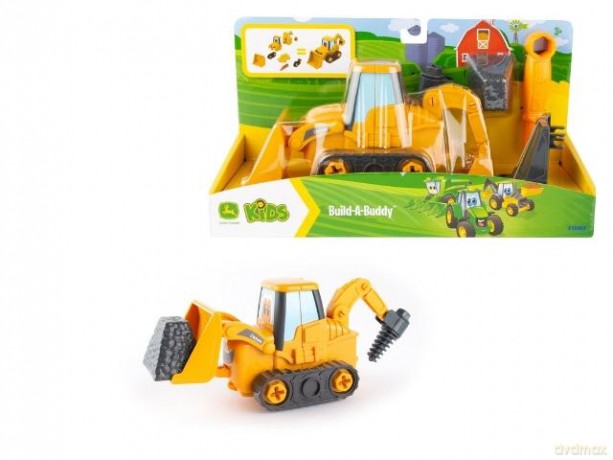 TOMY John Deere Zbuduj pojazd 3w1 47278