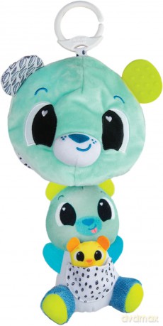 TOMY Lamaze Miś zawieszka 3w1 L27469