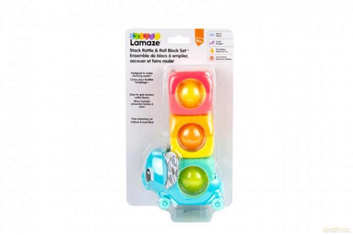 TOMY Lamaze wieża klocki sensoryczne L27464