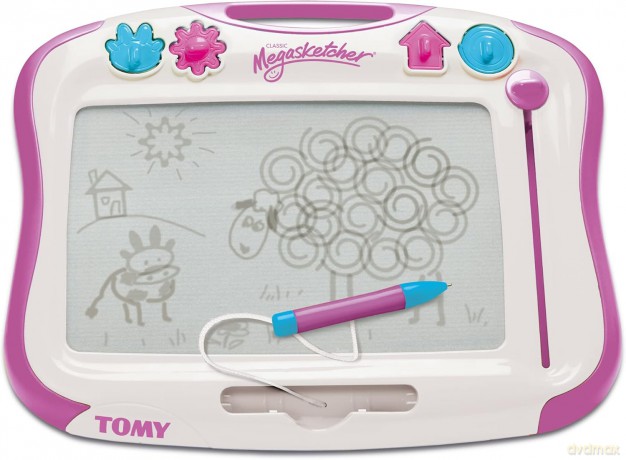 TOMY Megasketcher znikopis purpurowy E73512