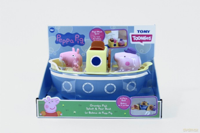 TOMY świnka Peppa Zabawa na łodzi E73414