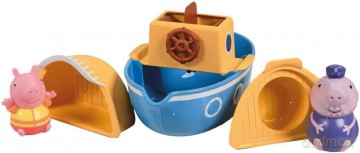 TOMY świnka Peppa Zabawa na łodzi E73414