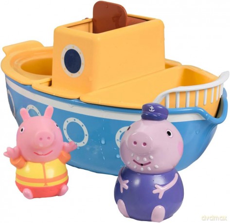 TOMY świnka Peppa Zabawa na łodzi E73414
