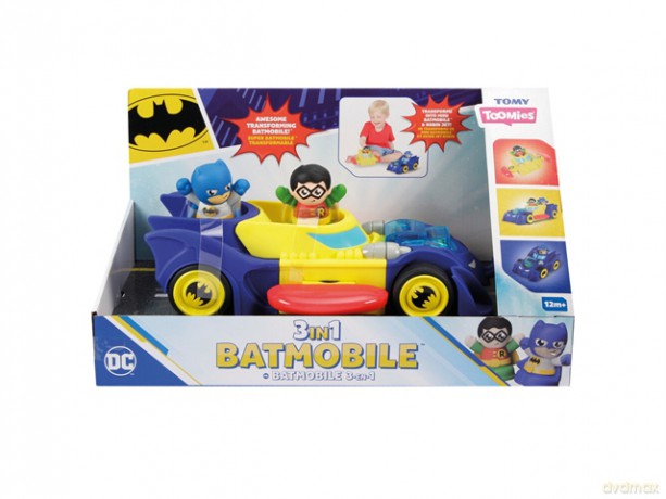 TOMY TOOMIES Batmobile 3w1 E73262