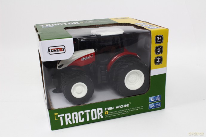 Traktor RC/ładowarka podwójne opony 6601B 08243
