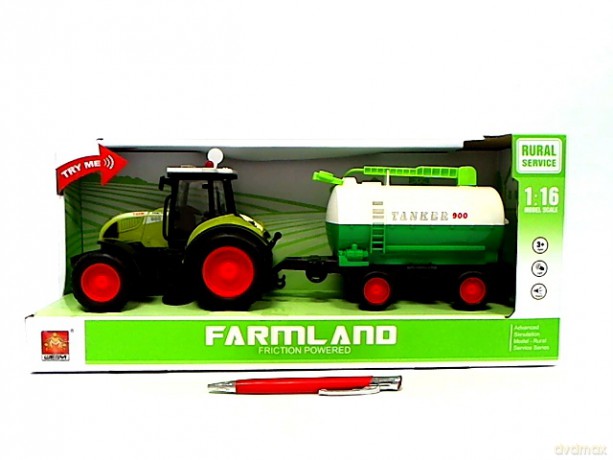 Traktor z przyczepą 0126A 78812
