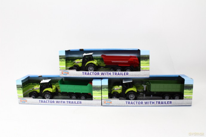 Traktor z przyczepą 25 cm 510300 50260