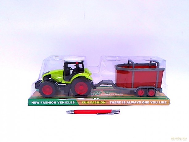 Traktor z przyczepą 666-178A 04290