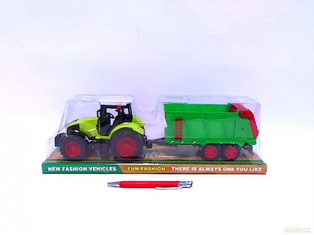 Traktor z przyczepą 666-179B 04245